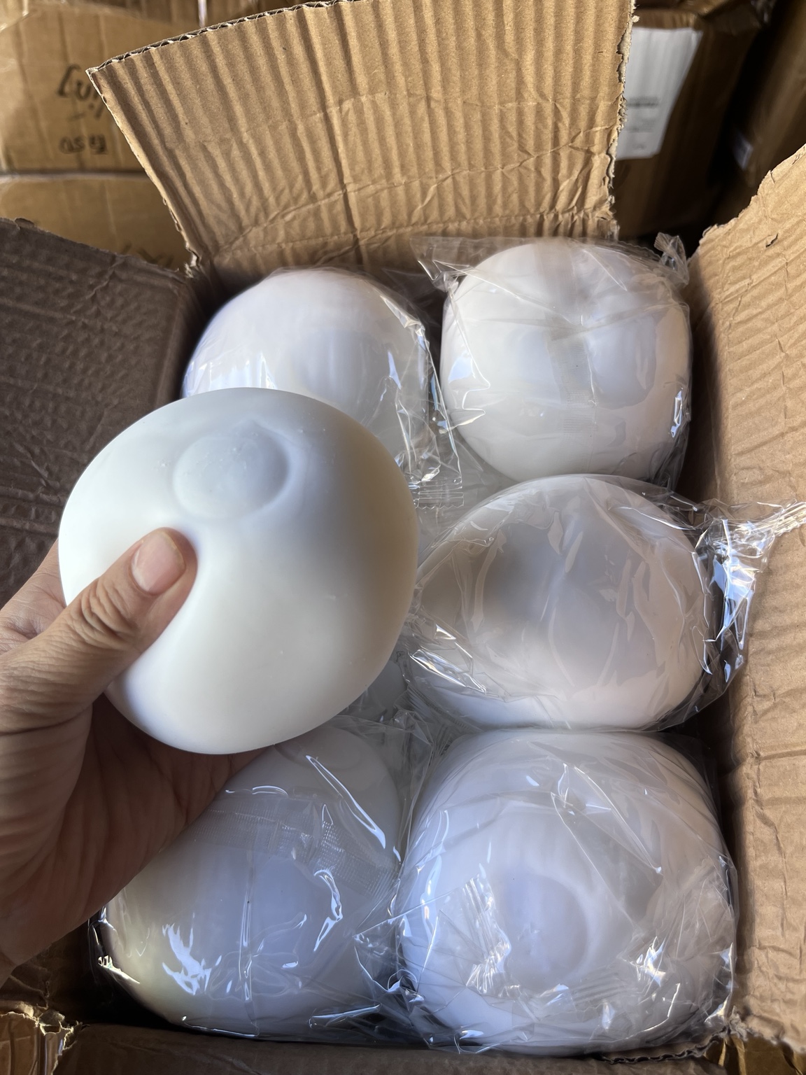Foam Flour Jumbo Snowball Squishy