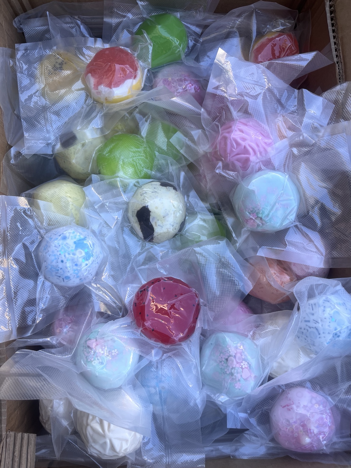 Assorted premium handmade squishy ball collection