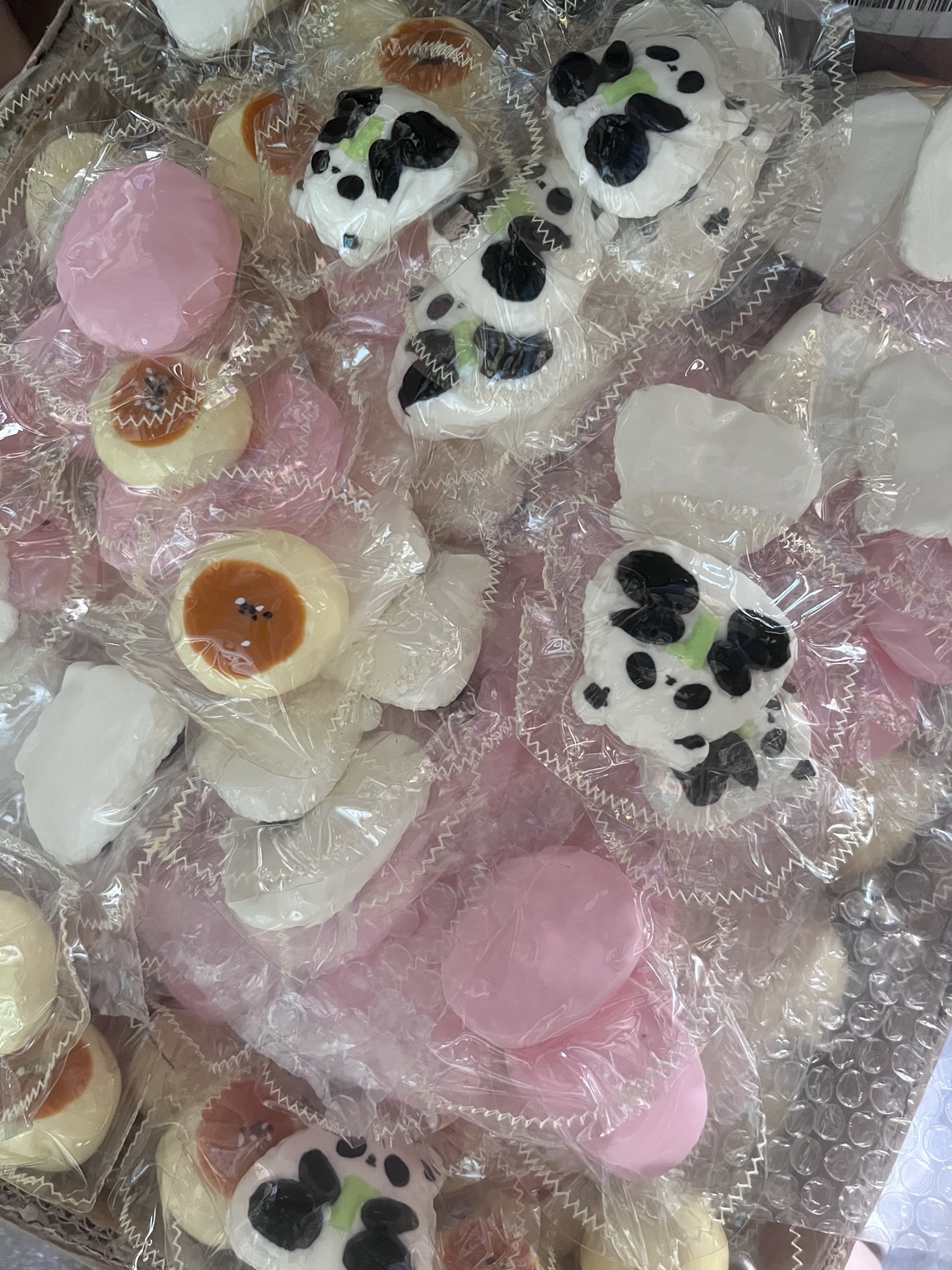 Assorted lightweight TABA squishies