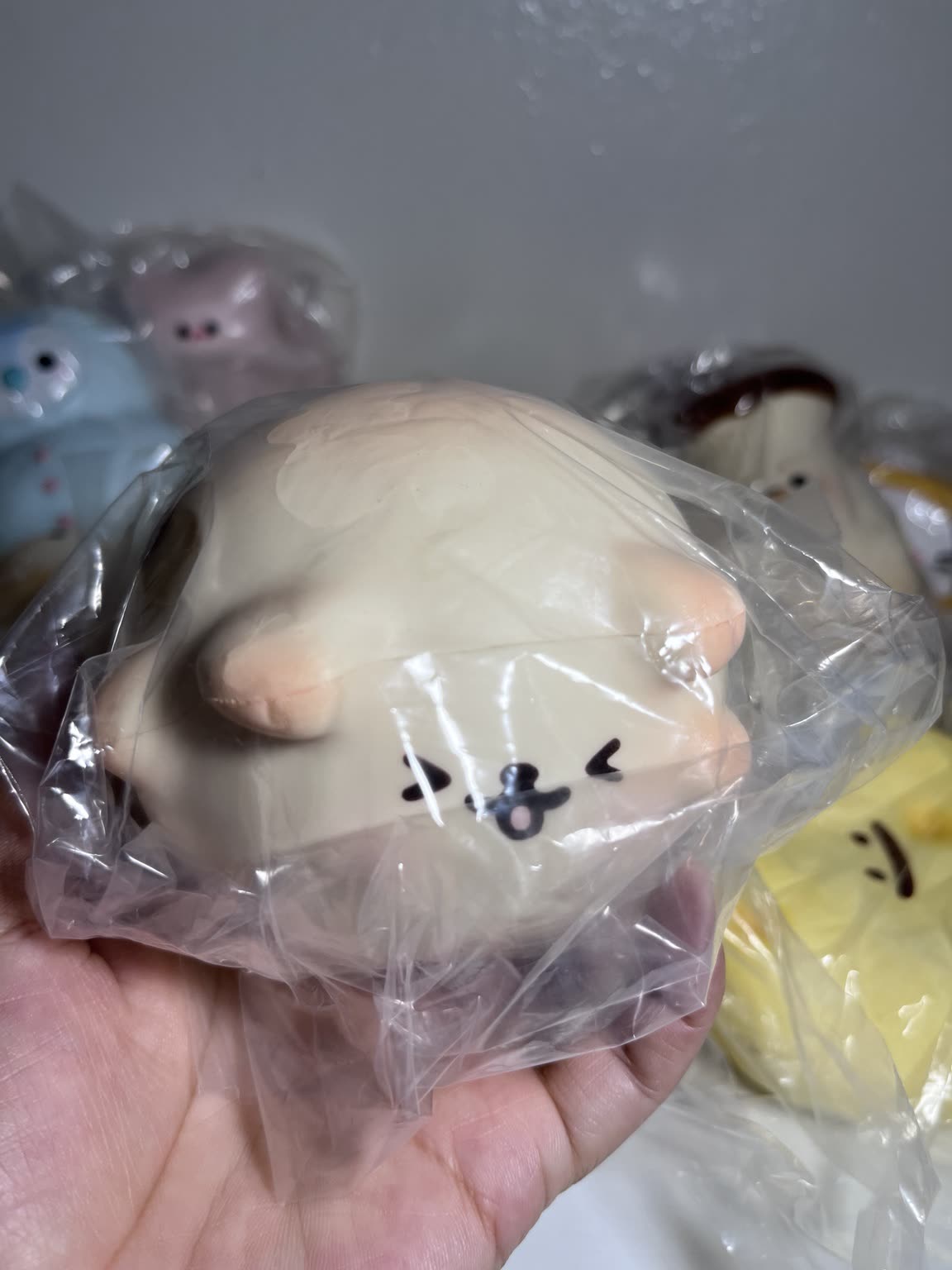 Assorted slow-rising food-shaped squishies