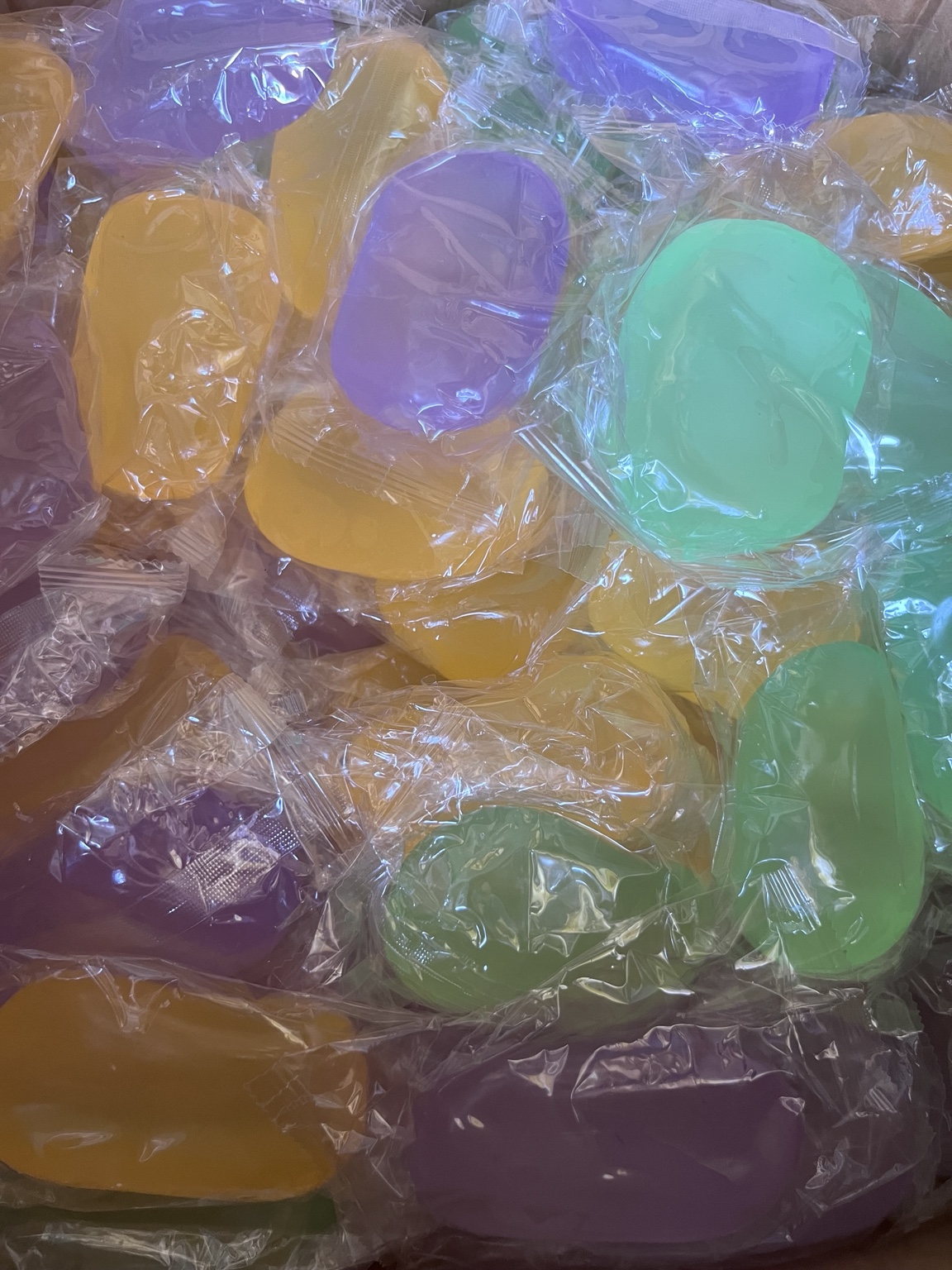 Assorted soap-shaped Coconut Oil Squishies