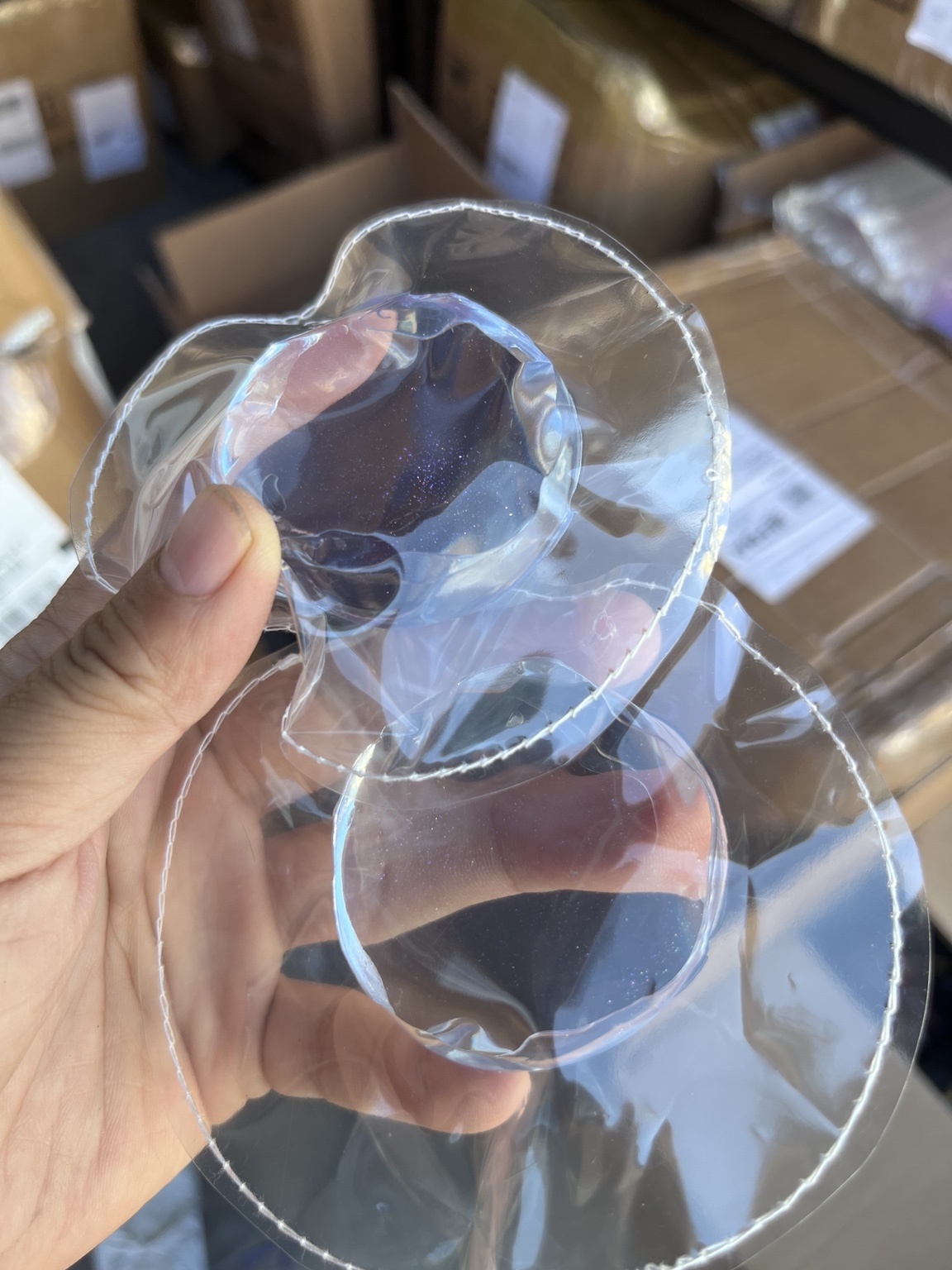 Clear TABA Crystal Squishy